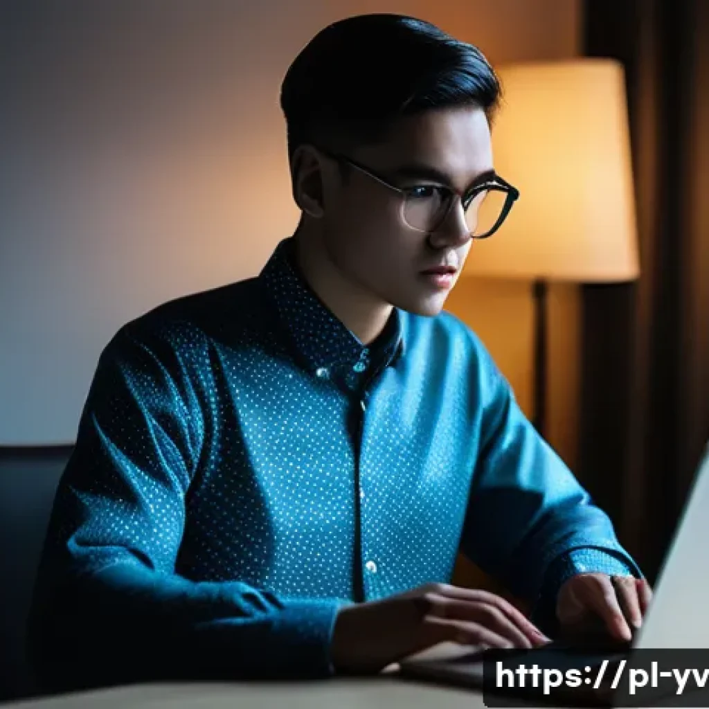 암호화 프로토콜과 데이터 전송의 안전성 - **Digital Vigilance Against Online Scams:**
    "A young adult, approximately 20-25 years old, of in...